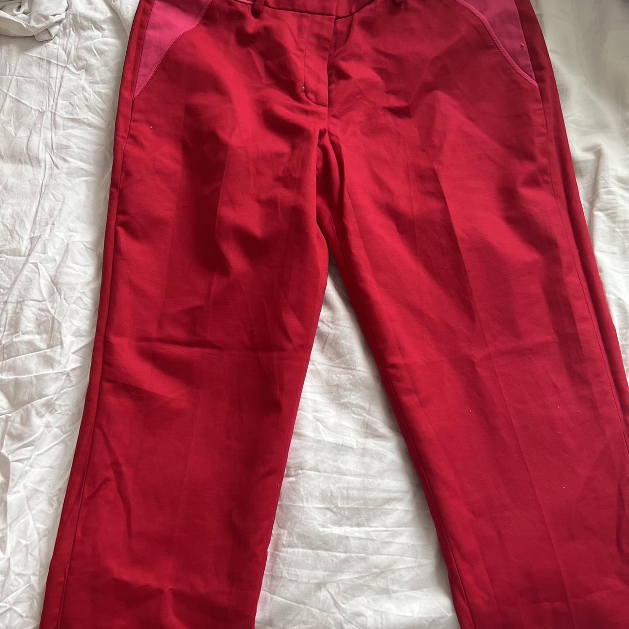 Elie Tahari SLIM FIT CROPPED PANTS NEVER WORN SIZE... - Depop