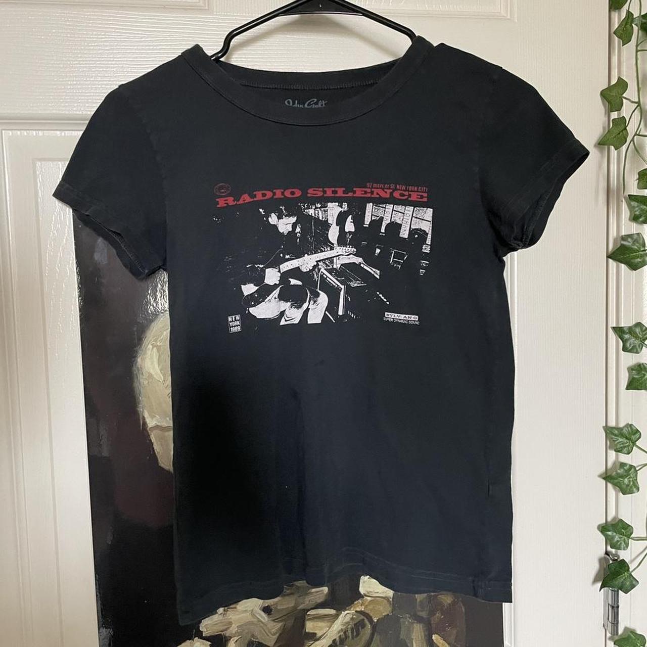 lightly-worn-brandy-melville-radio-silence-shirt-depop