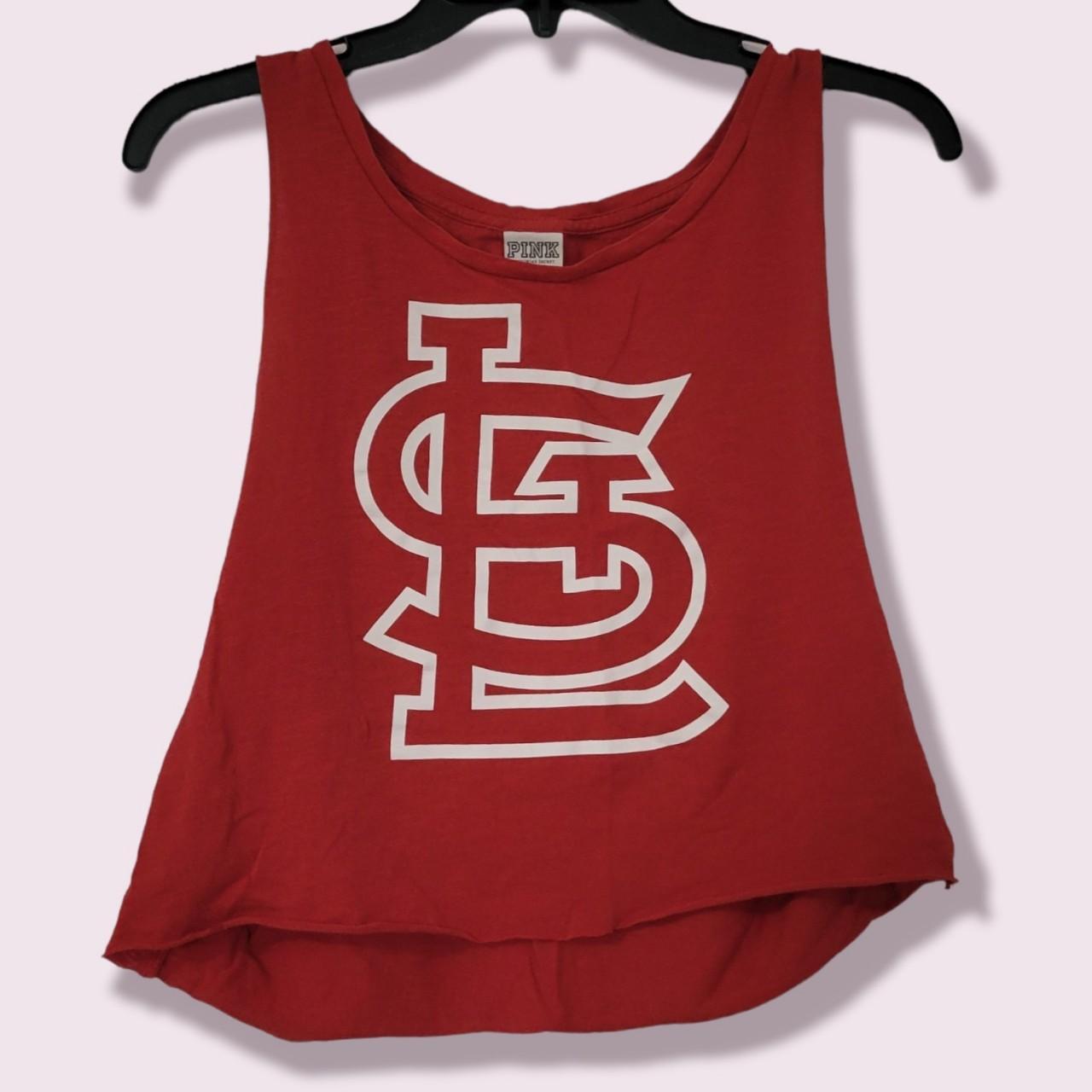 PINK St. Louis Cardinals muscle tank, size S.... Depop