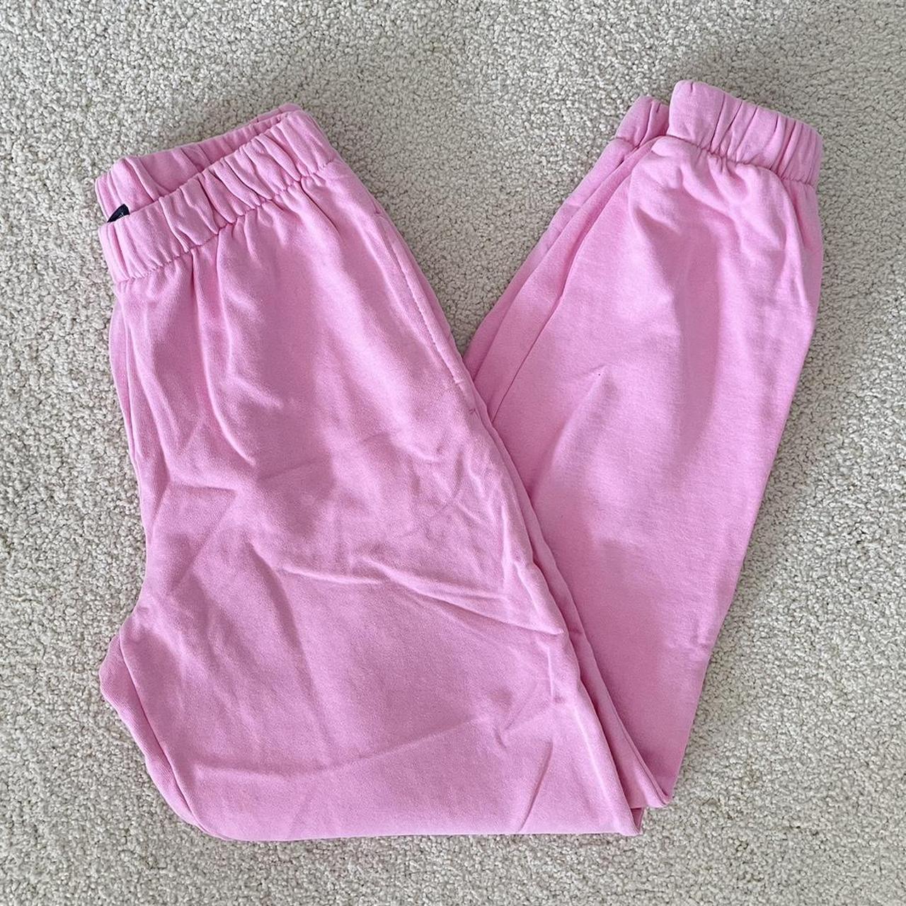 Pink sweatpants online brandy