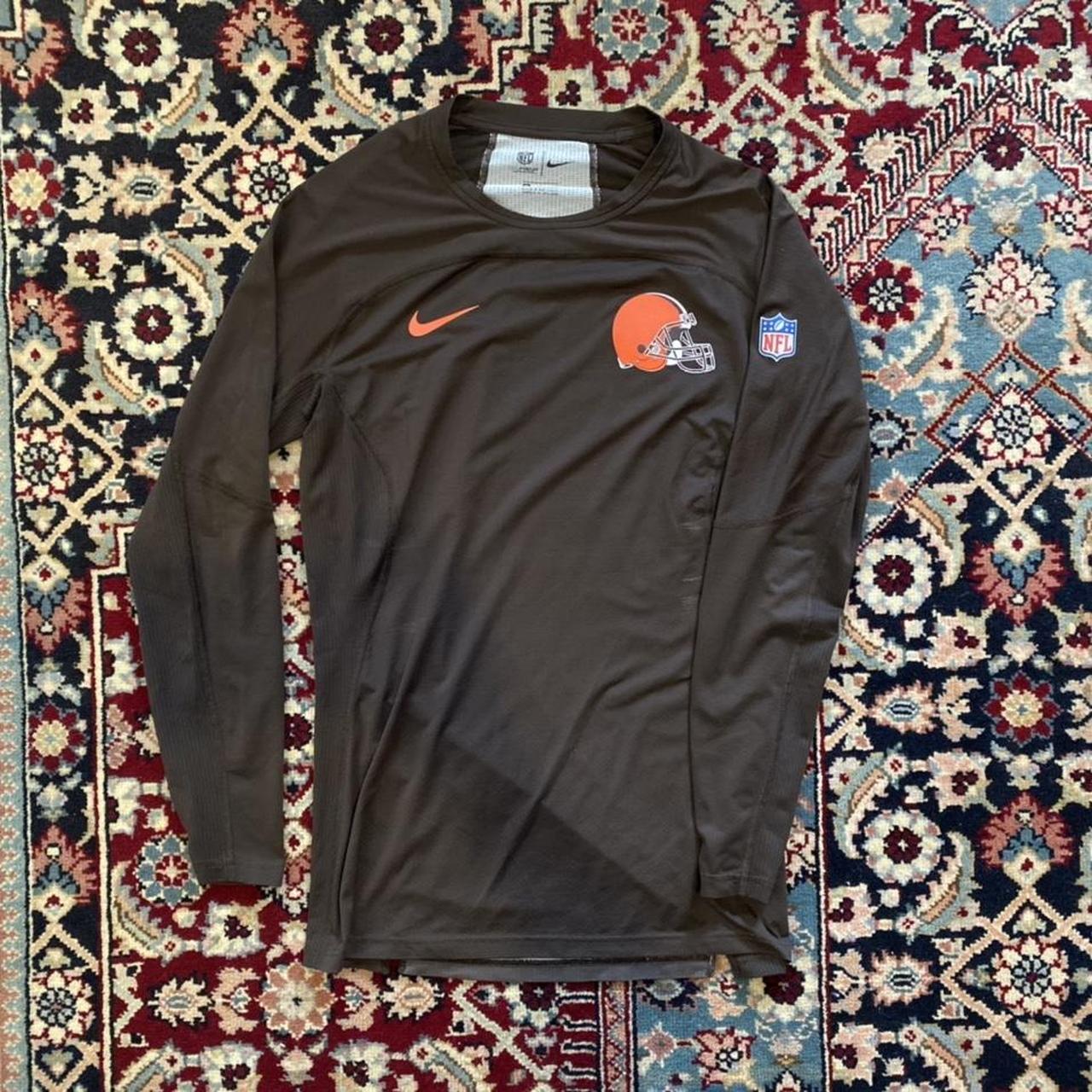 cleveland browns long sleeve dri fit