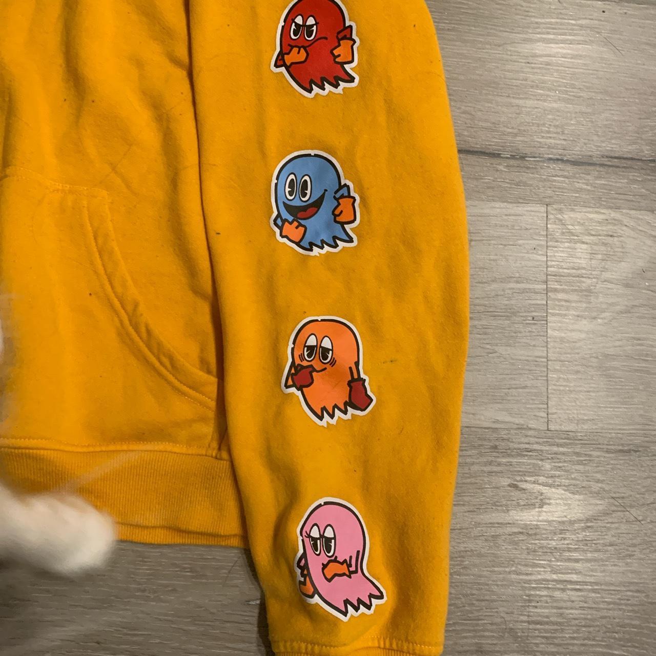 sick pac-man hoodie, in great condition with one... - Depop