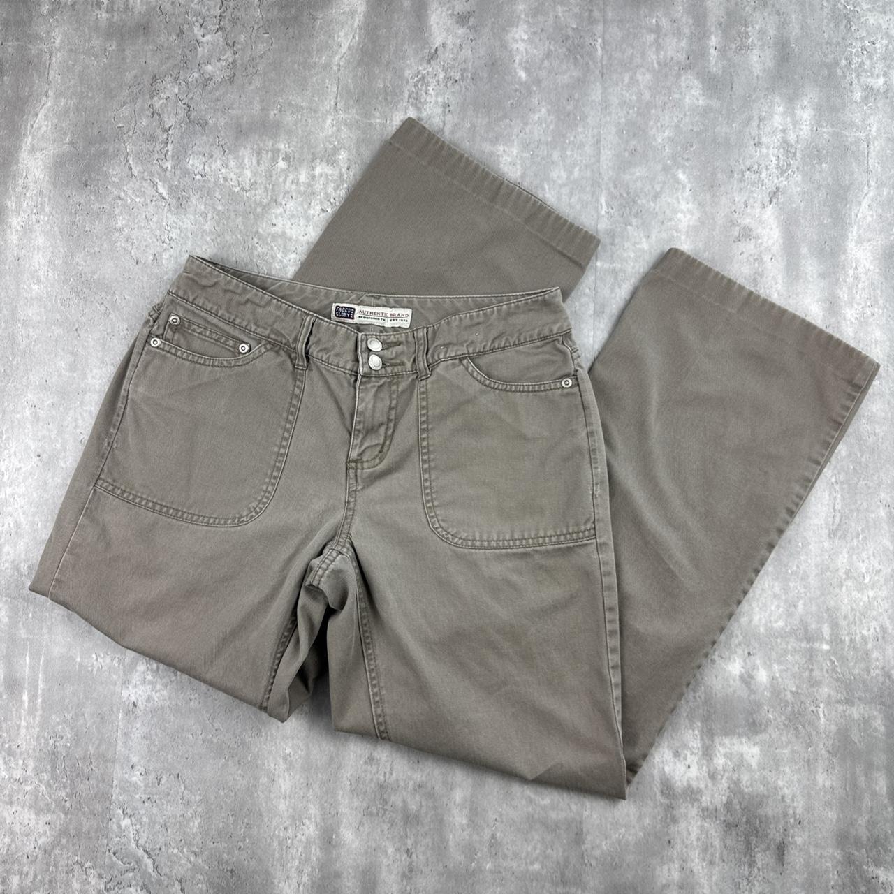 Faded Glory Women's Straight leg Chino Pants Tan – Vintage