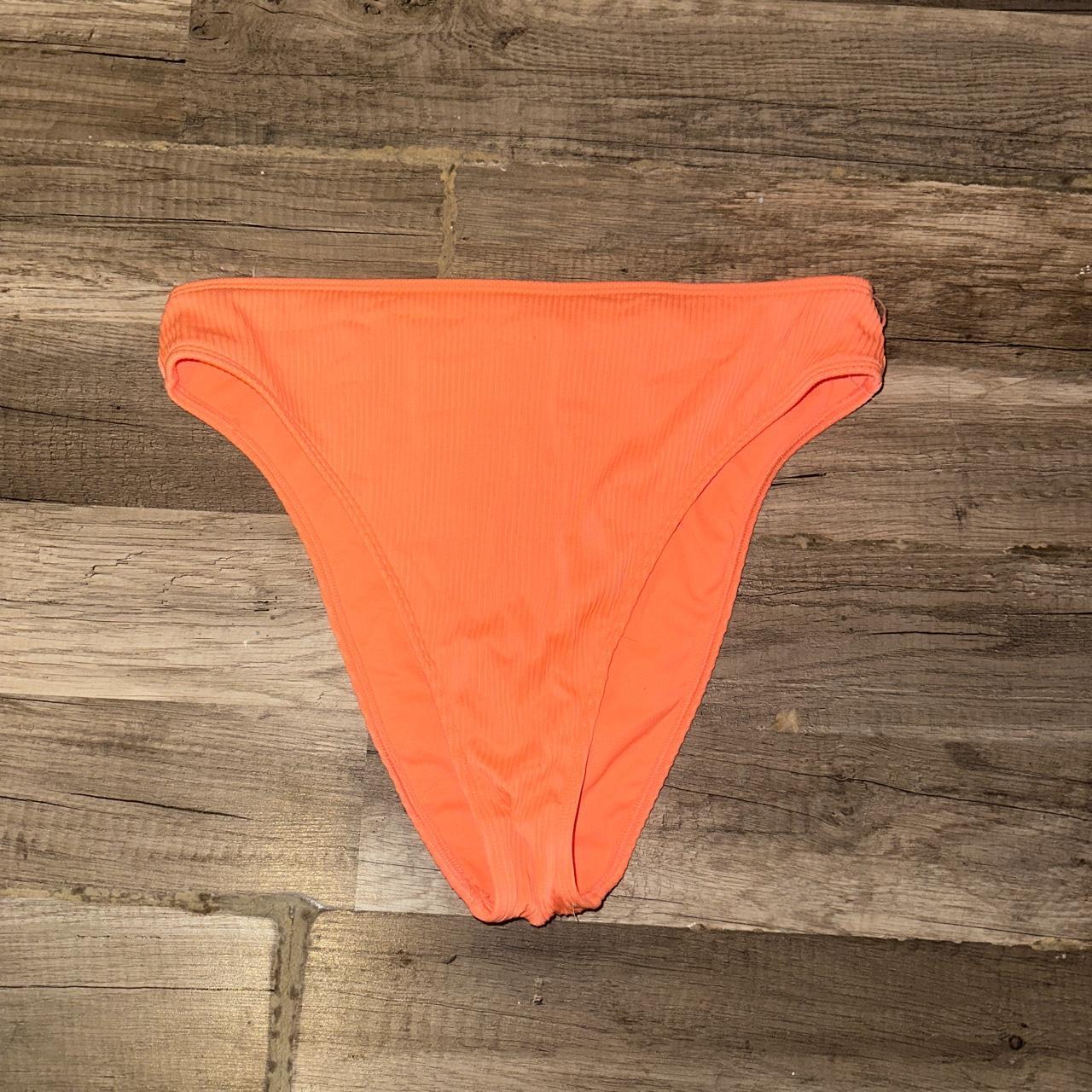 hollister bathing suit bottoms high waisted not... - Depop