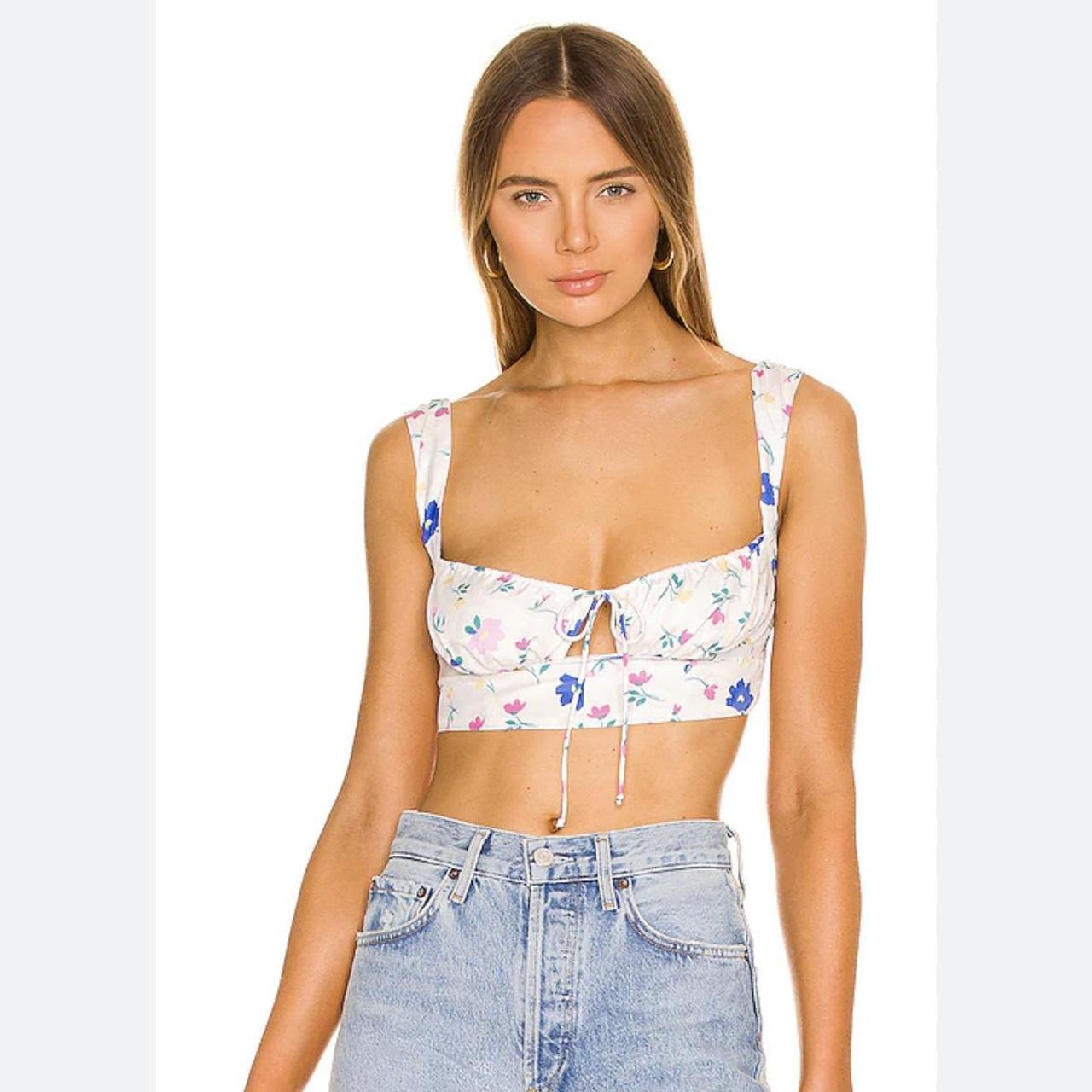 For Love & Lemons Women's Croptop Depop