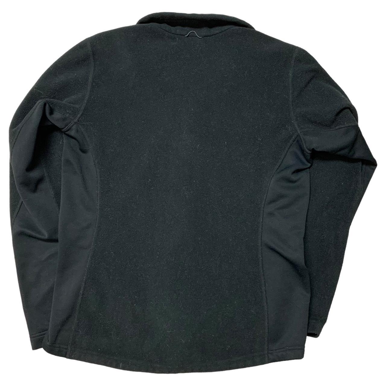 Vintage Y2K Nike ACG fleece women’s jacket black... - Depop