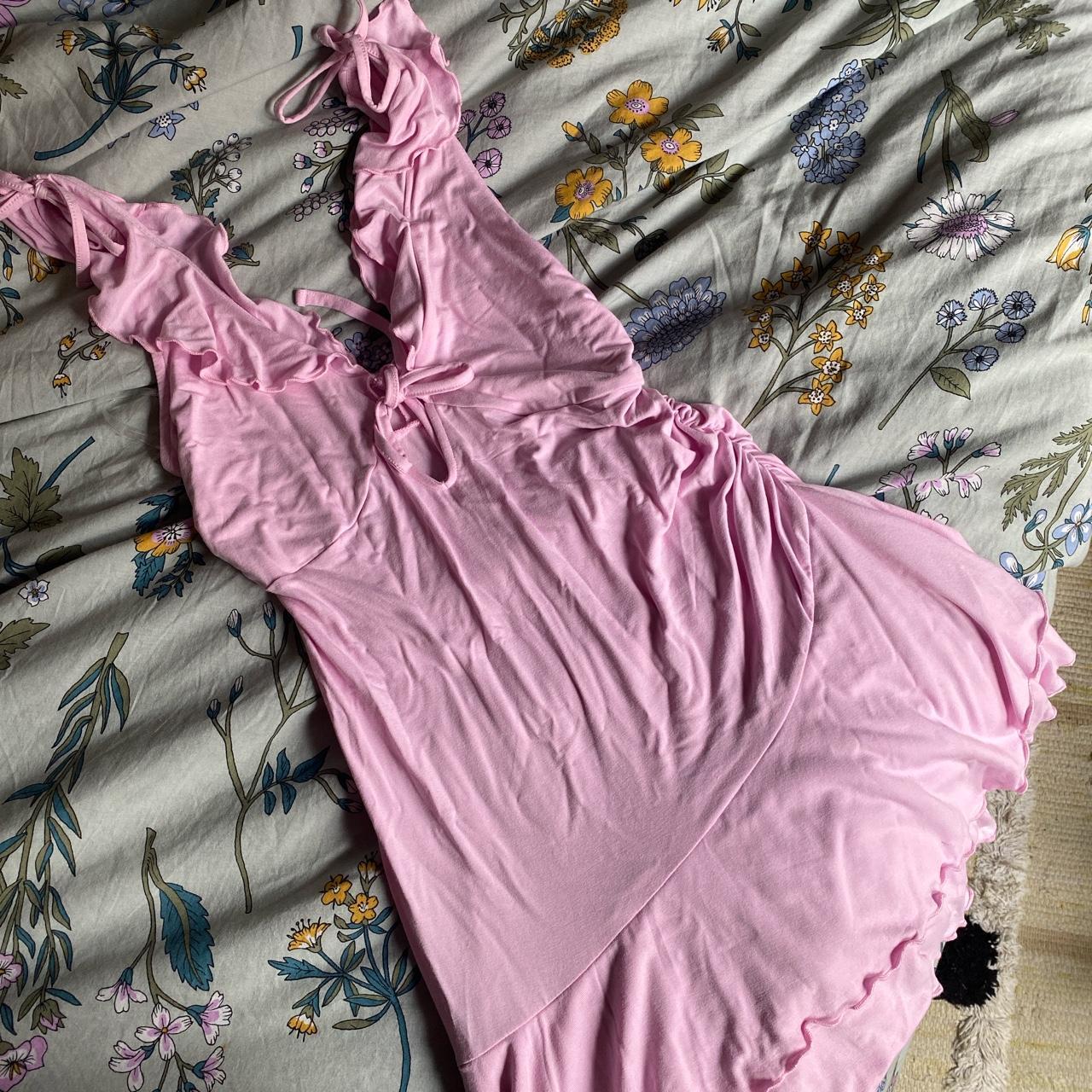 Wild Fable Women's Pink Dress Depop