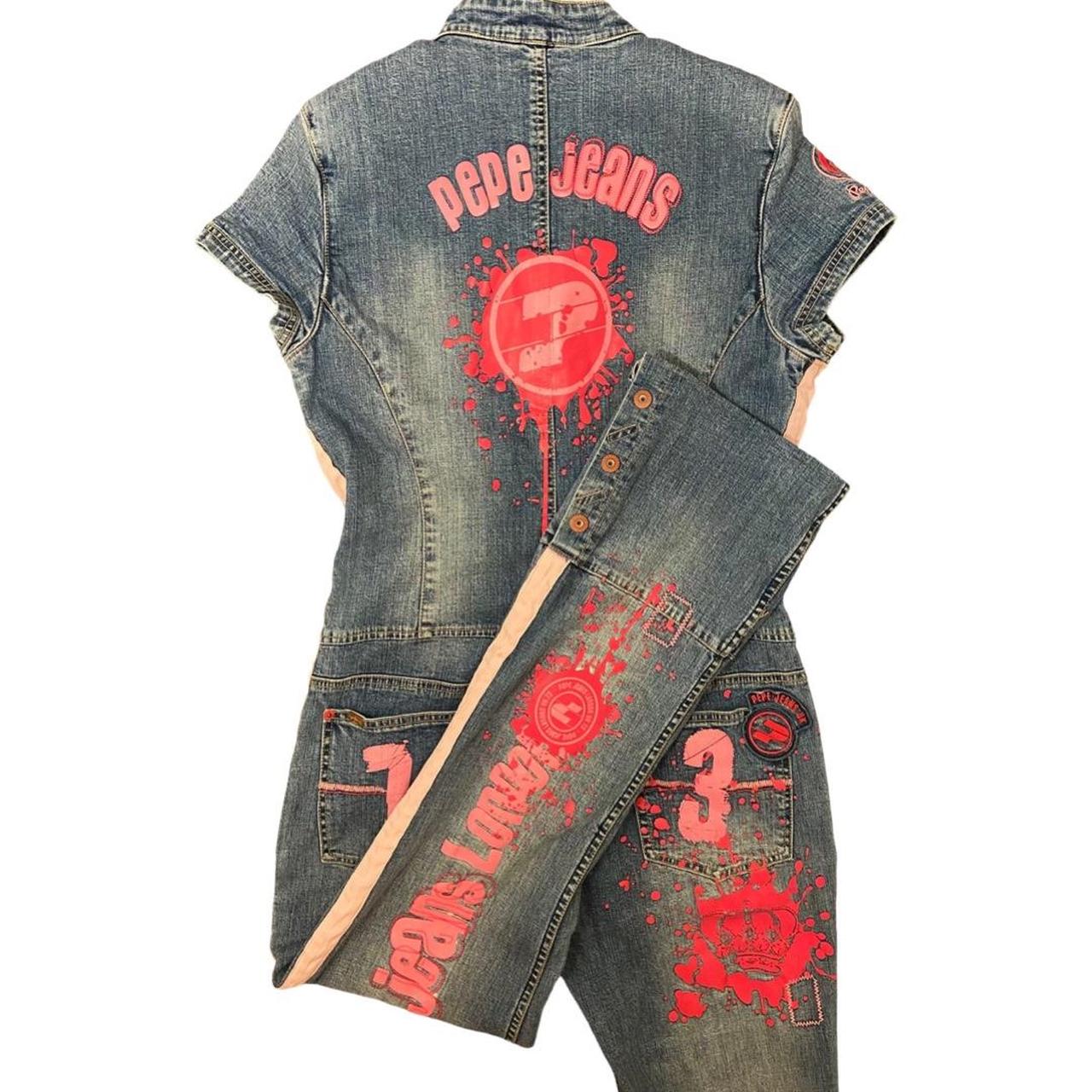 ジャケット・アウター ANARCHY PEPE DENIM CHINA ONE-PIECE ANARCHY PEPE DENIM CHINA ONE-PIECE