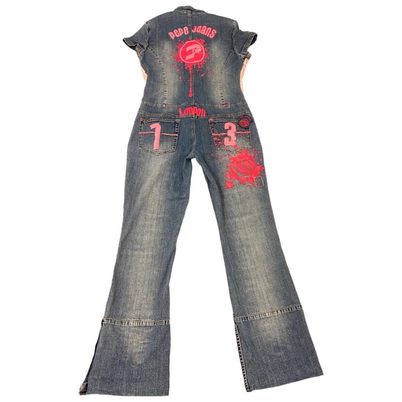 PEPE JEANS LONDON デニム　オールインワン　つなぎ　5011 PEPE JEANS LONDON デニム オールインワン つなぎ 5011 - メルカリ
