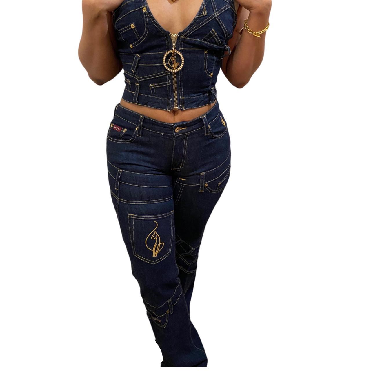 Baby Phat(Vintage) Denim Sets TRY... Depop