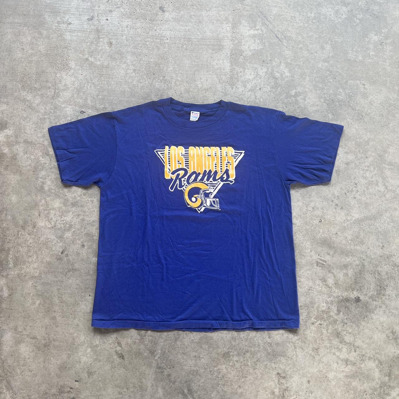 80s Los Angeles Rams Champion tag Made in... - Depop