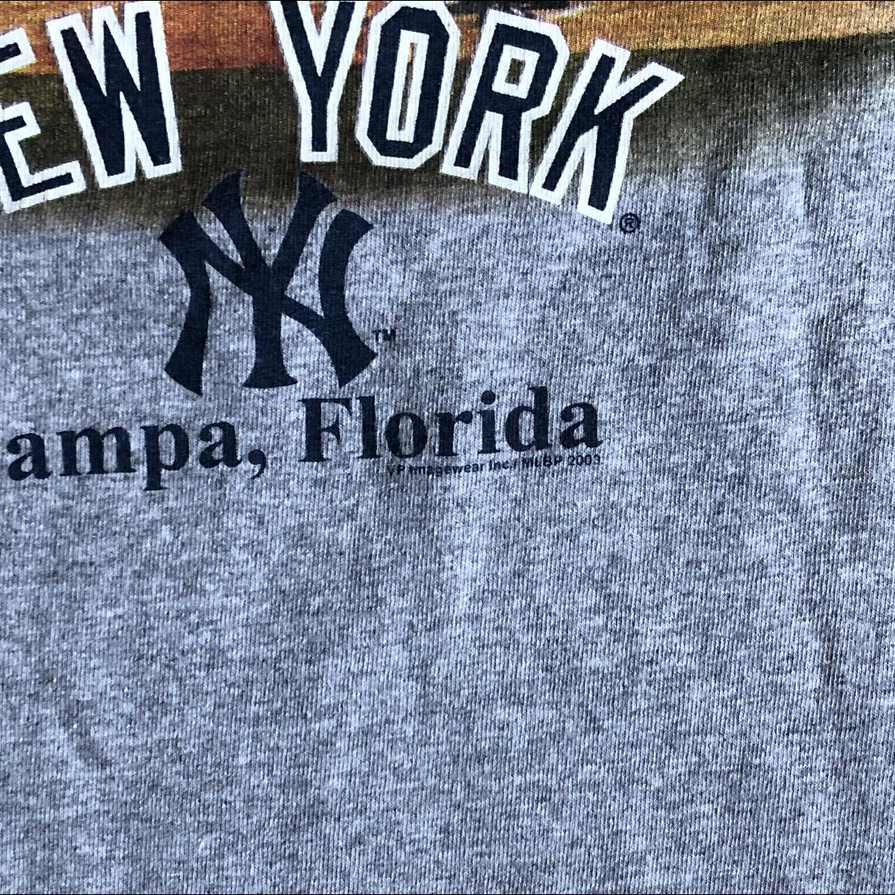 Vintage Legends Field NY Yankees Shirt Adult L Tampa MLB Apparel New York  Men