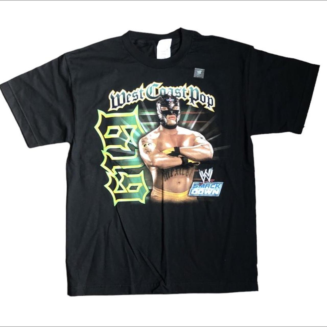 Vintage Rey Mysterio WWE T-Shirt Tagged Youth XL,... - Depop