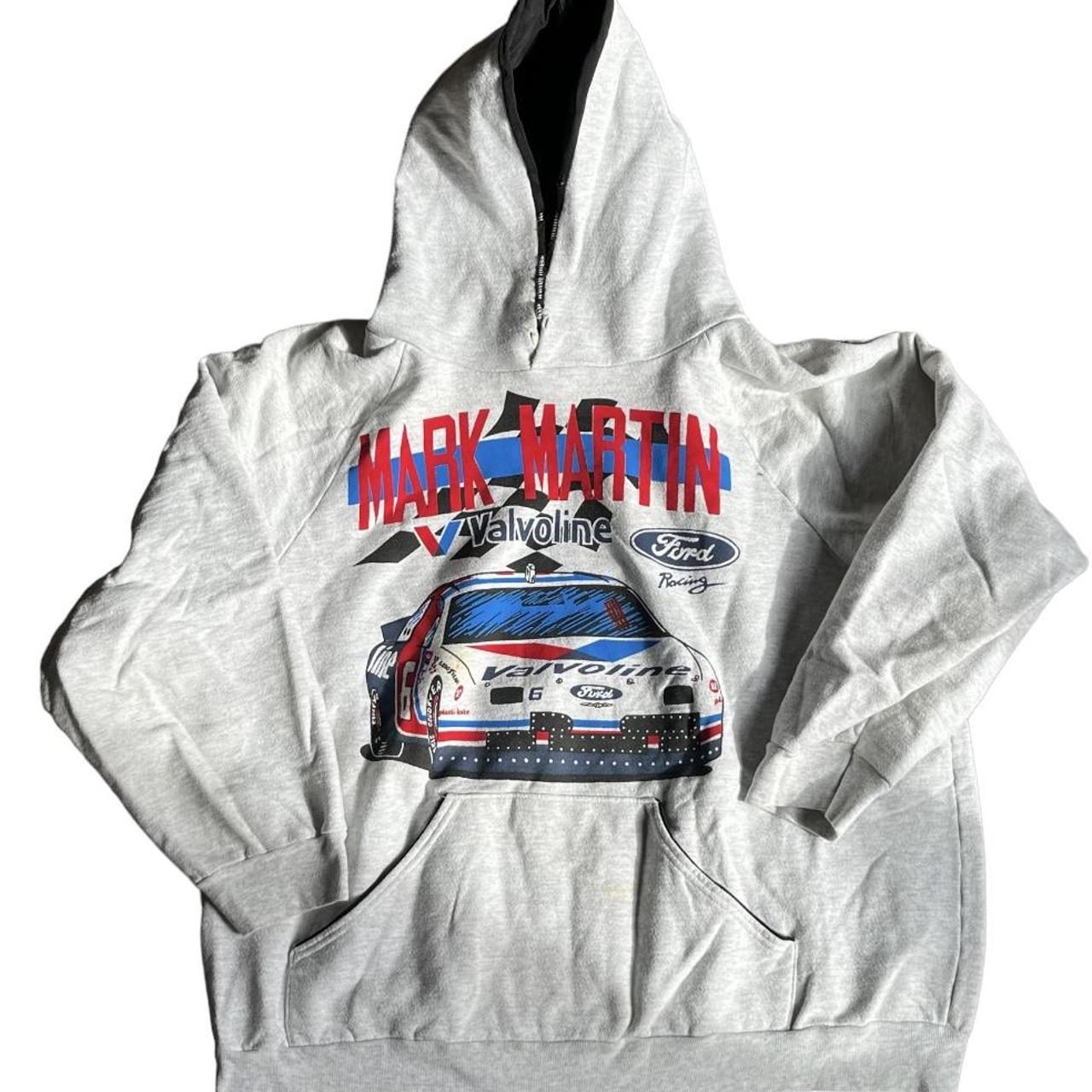 Vintage Mark Martin Valvoline authentic Racing Hoodie