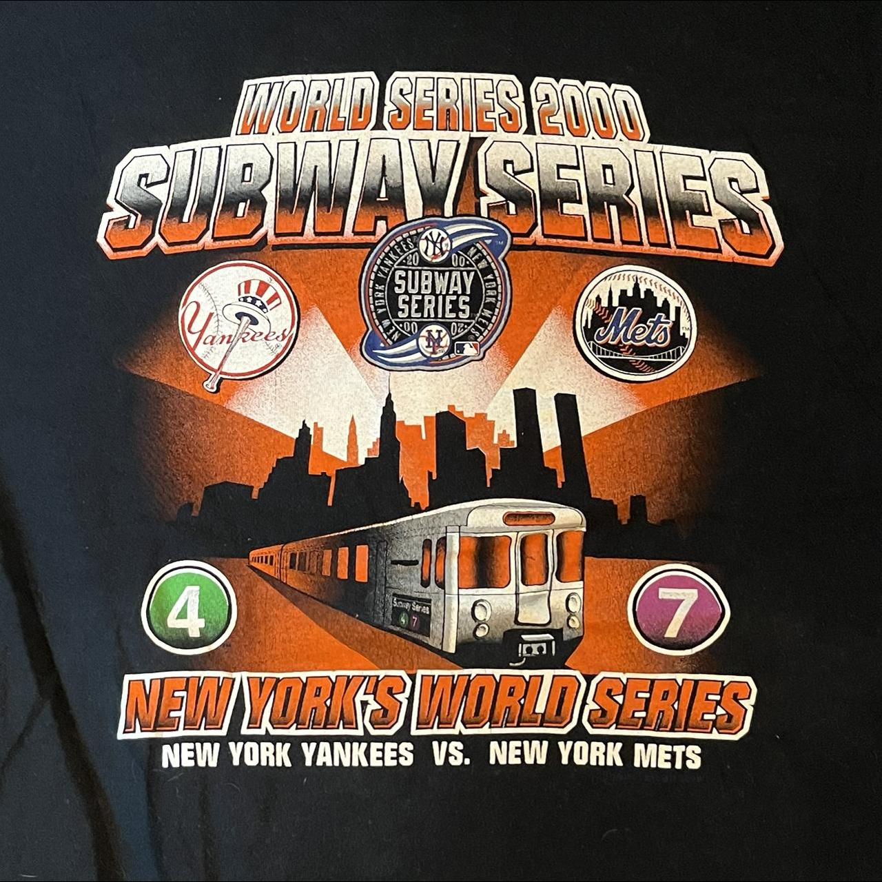 vintage 2000 New York Yankees subway series - Depop