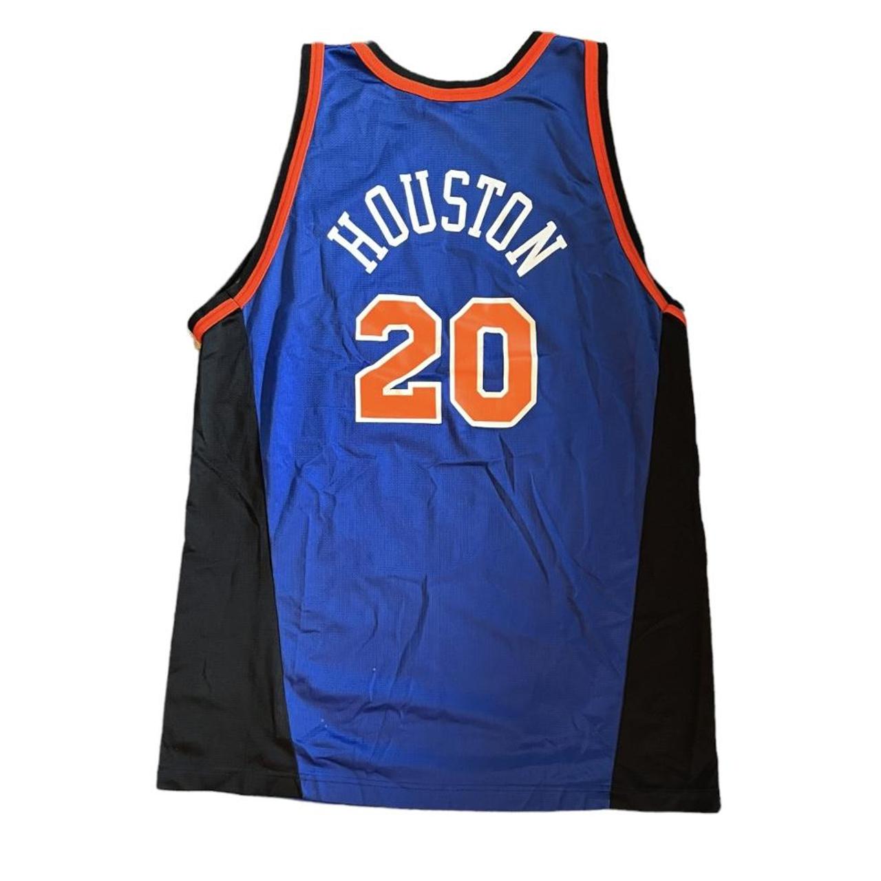 Vintage NBA Champion Allan Houston New York Knicks Jersey Sz 44