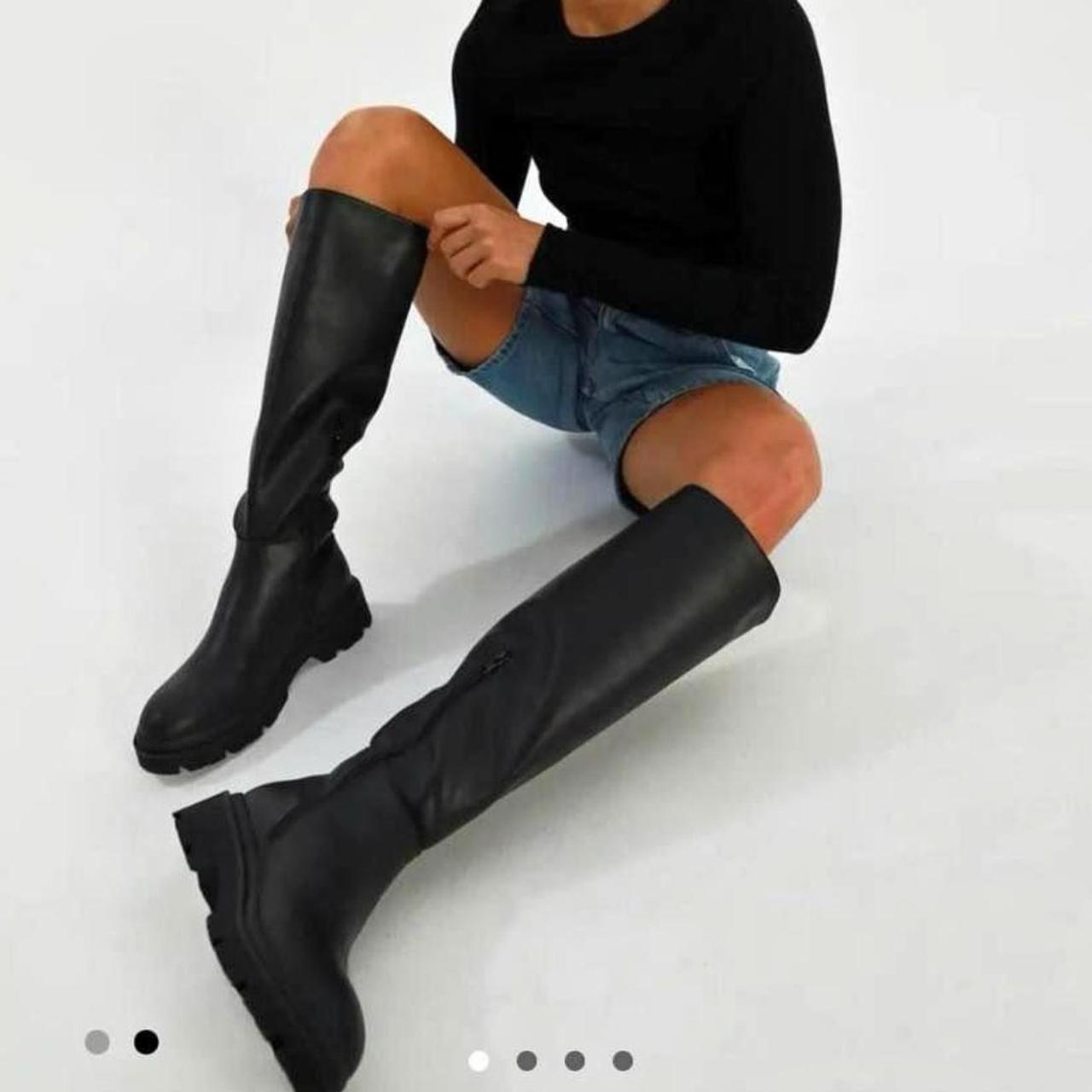 knee high boots glassons