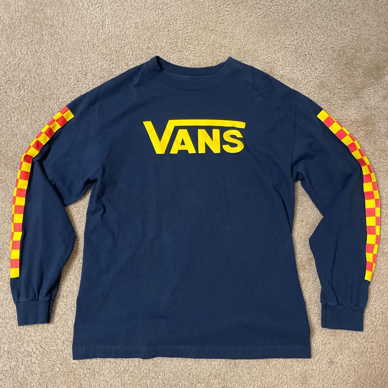 Yellow vans best sale long sleeve shirt