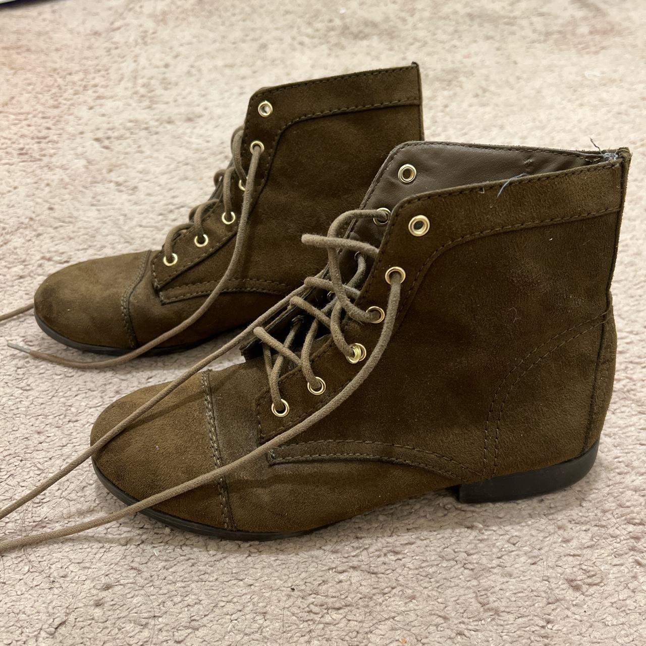 olive green dr marten boots
