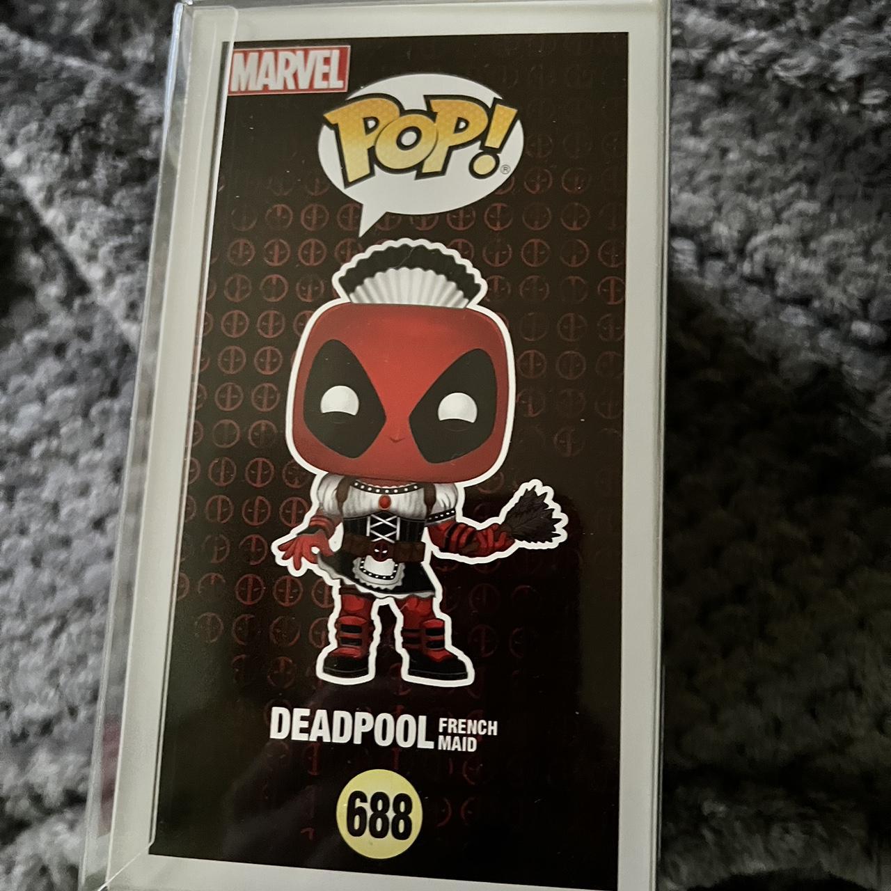 Deadpool French Maid 688 Funko Pop. Comes with a... - Depop