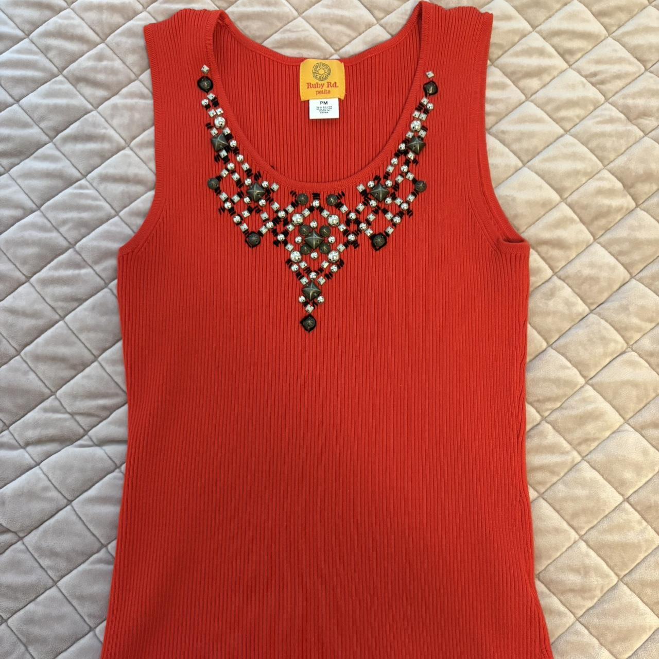 Ruby Rd. Women's Tank top - Red - S – Ruby Rd. re… - image 1