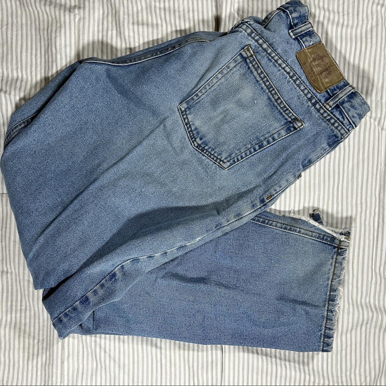 Repaired baggy bugleboy jeans Size 34 32 #baggy - Depop