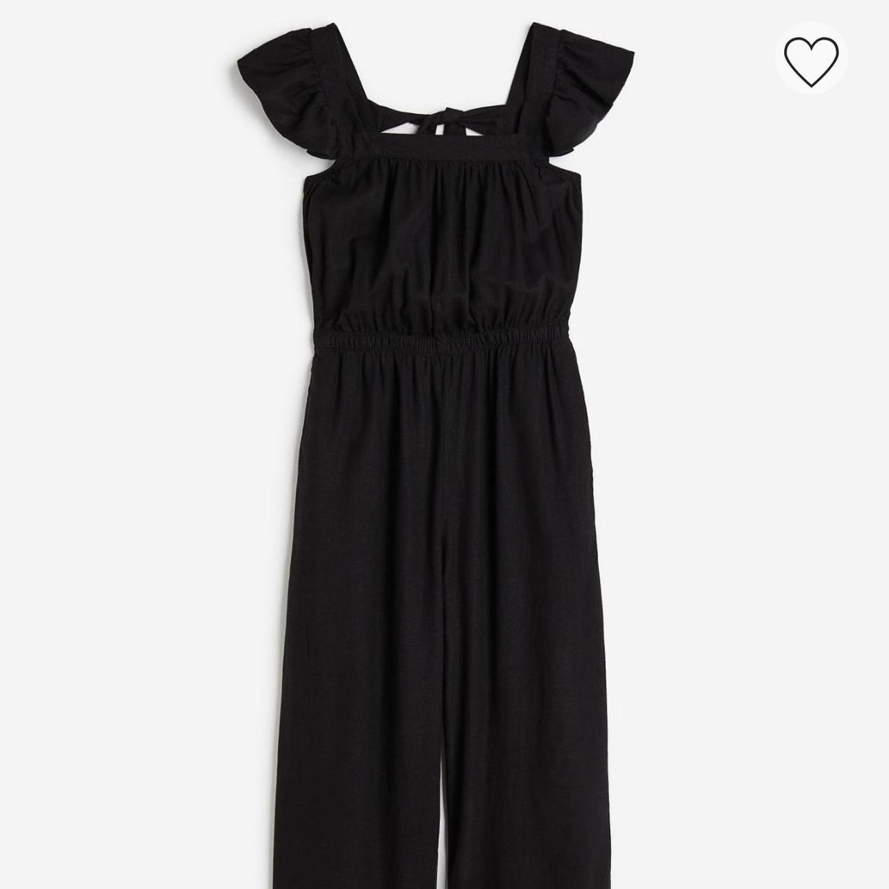 Linen blend cheap jumpsuit h&m