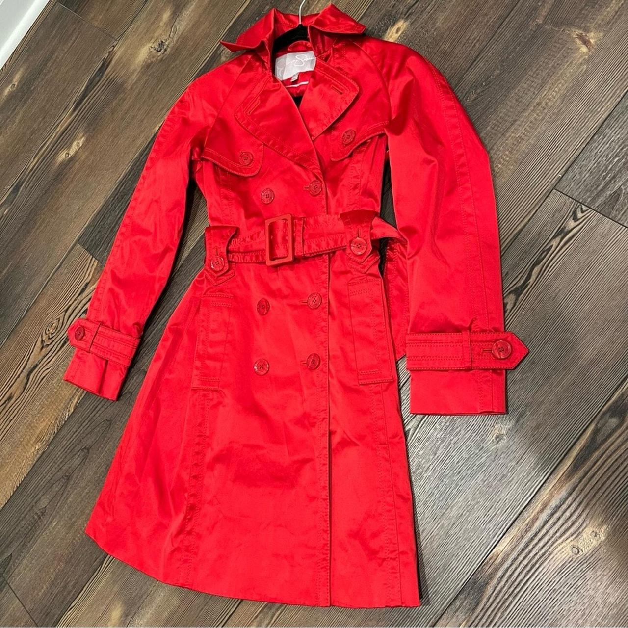 Jessica simpson red coat best sale