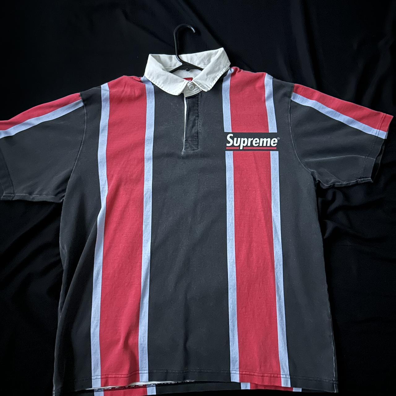 Supreme Supreme Stripe Button Up Polo