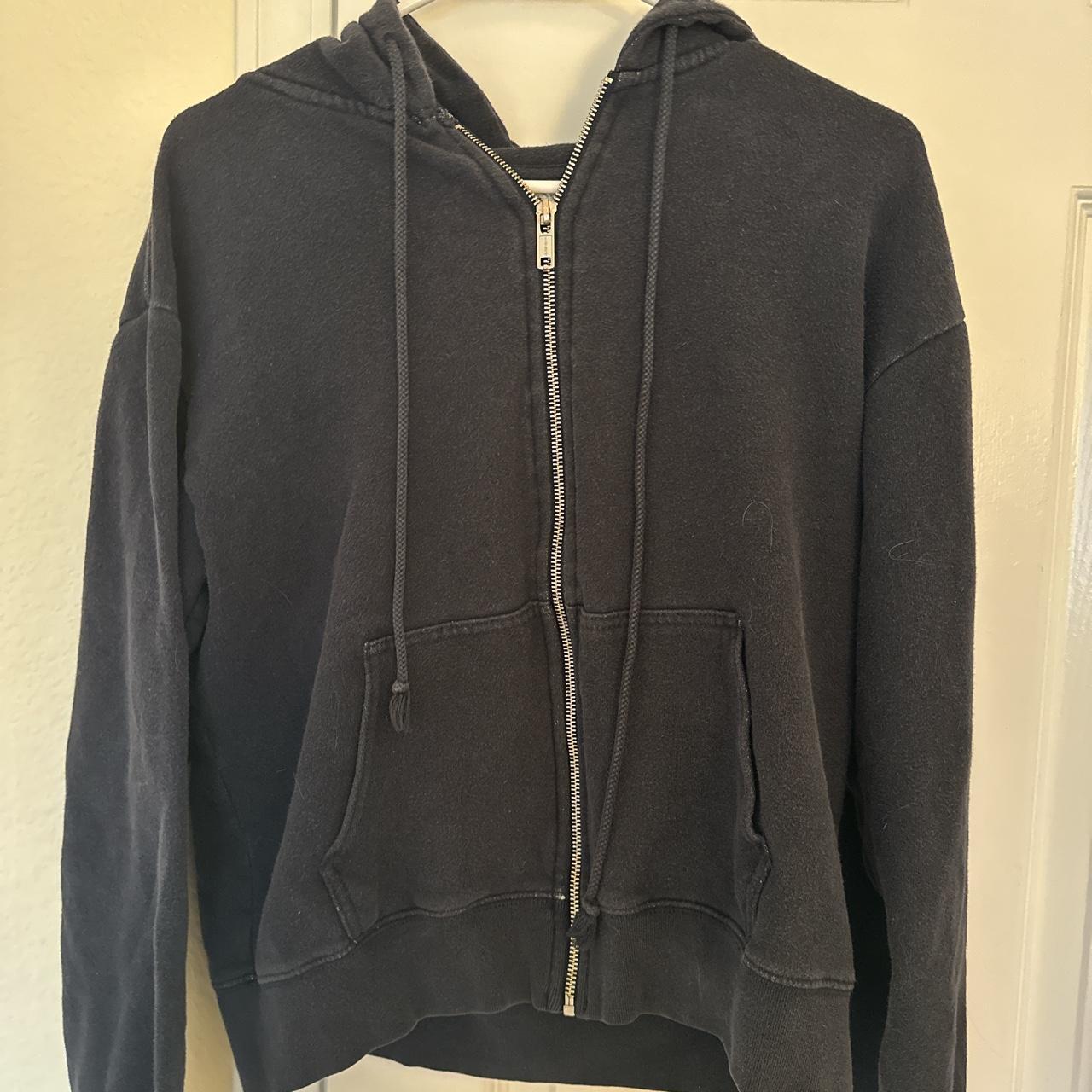 Brandy Melville Women's Navy Jacket Depop