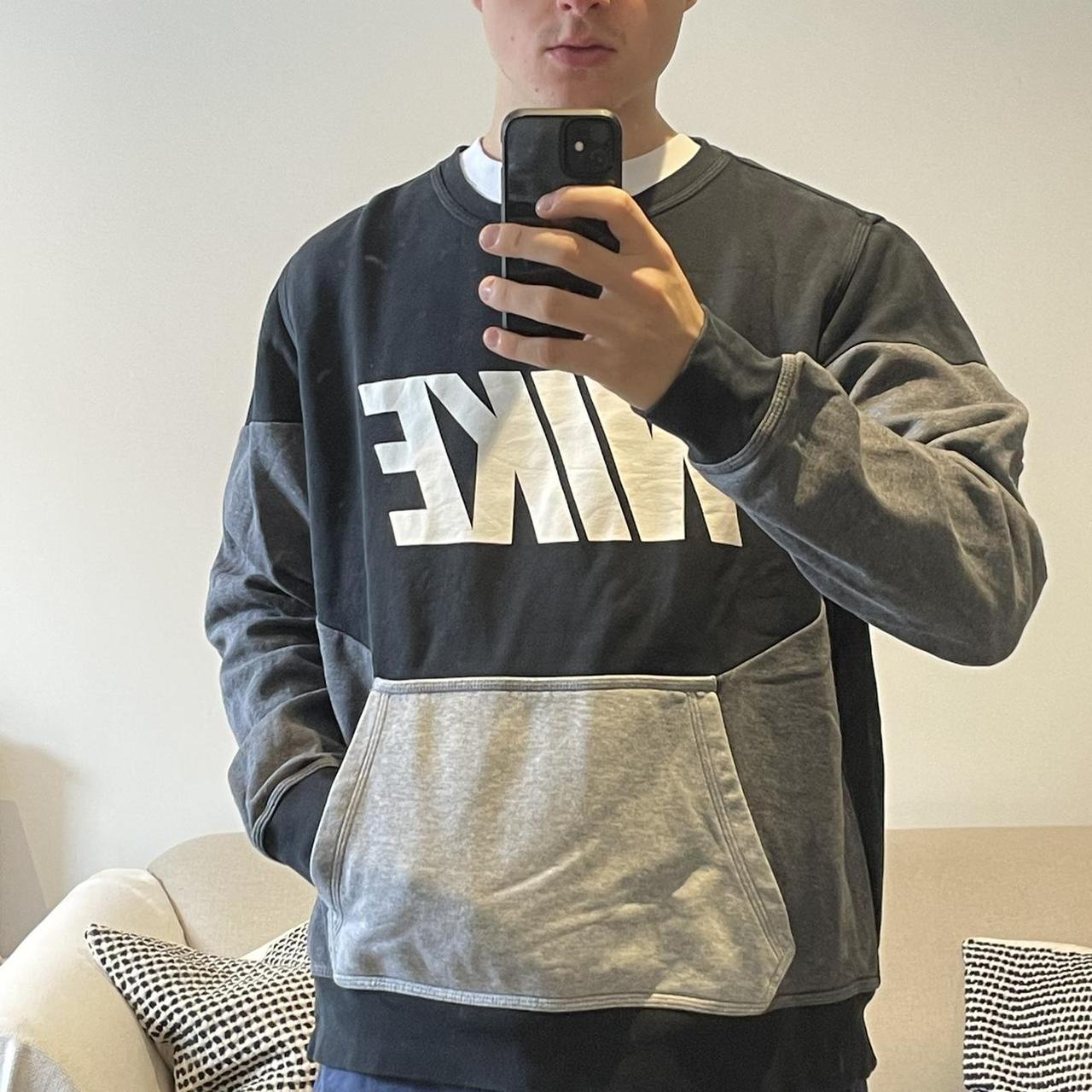 nike kangaroo pouch sweatshirt