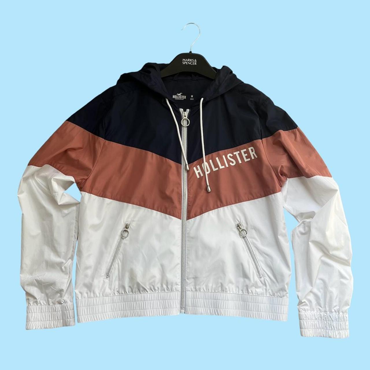 Hollister Windbreaker Jacket 💋 Excellent... Depop