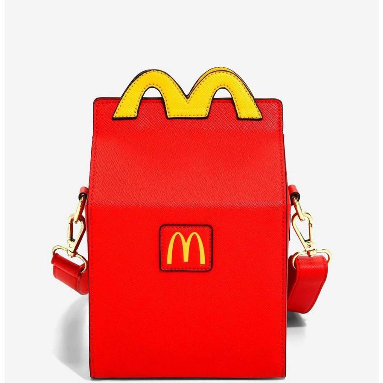 McDonald's Happy Meal Box Figural Crossbody Bag -... - Depop