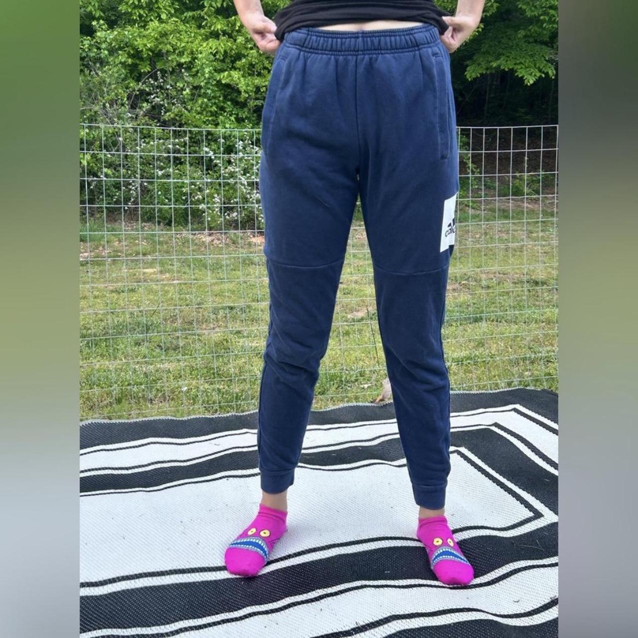 Adidas Womens Navy Joggers Tracksuits Depop 2274