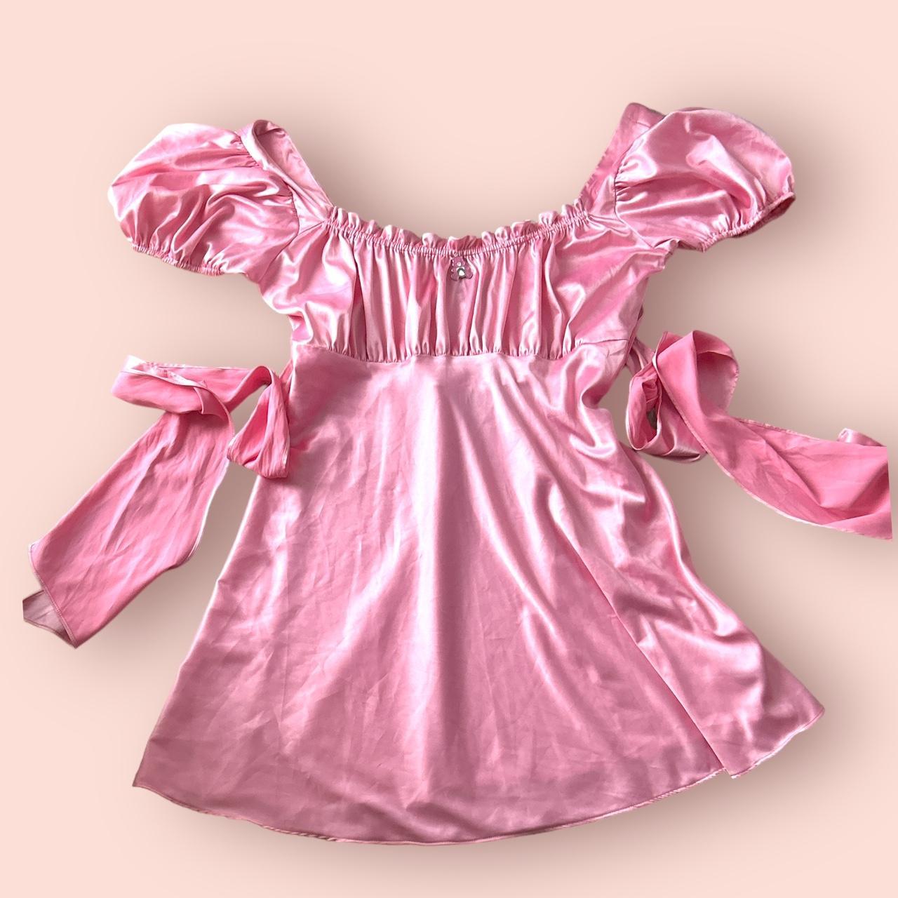 Dolls Kill Women's Pink Dress Depop