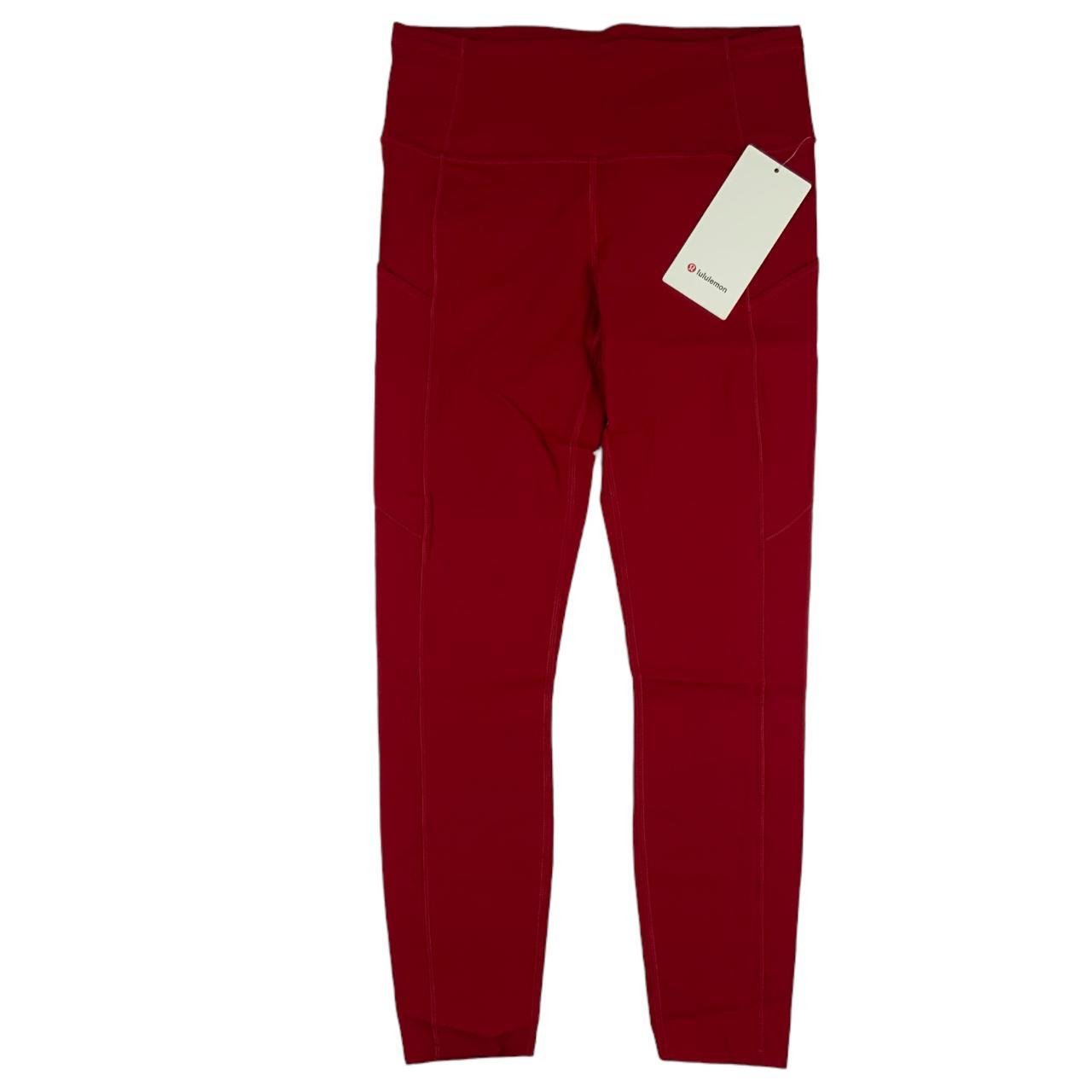 Orders Lululemon Dark Red Fast and Free Tight 25