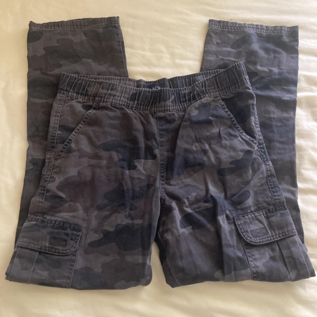 camo print cargo pants