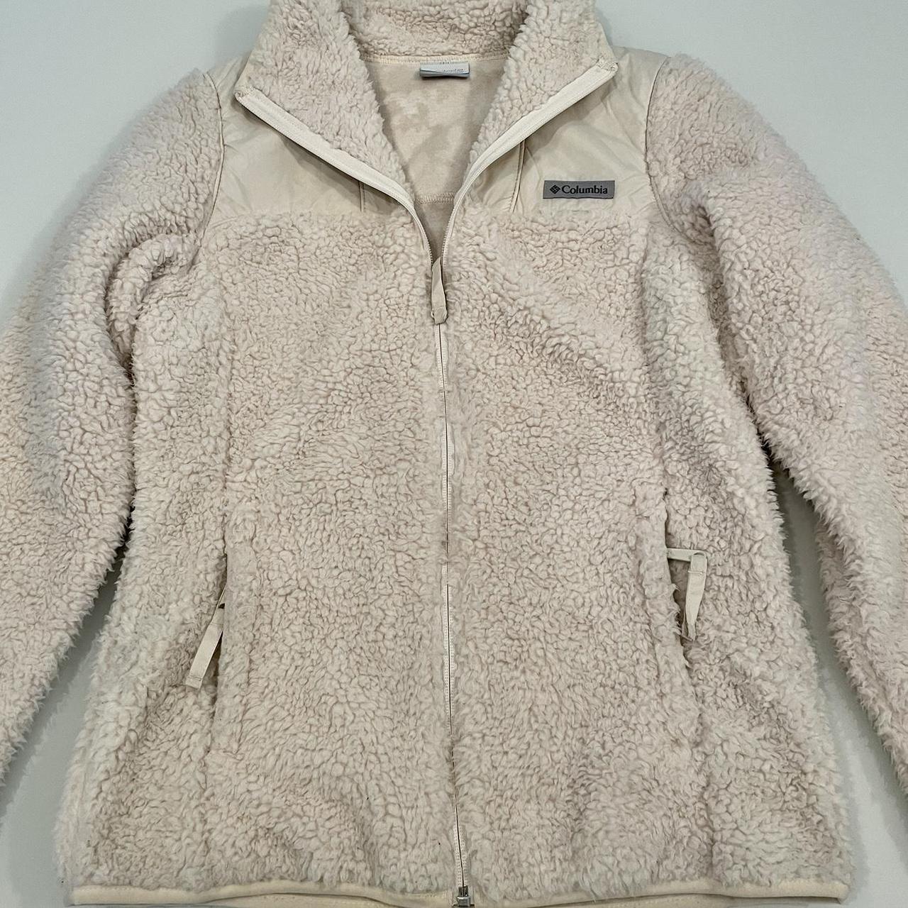 Columbia Sportswear Columbia White Sherpa Jacket Columbia Fleece
