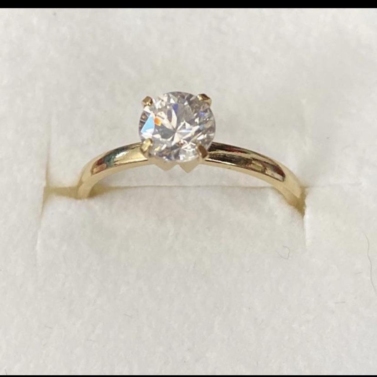 Diamond 14kt Hge Plated Ring S 14k Hge Lind Ring 14kt Hge Espo