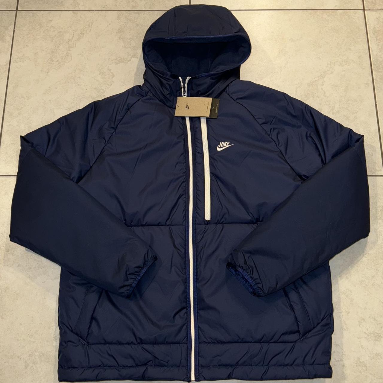 nike navy blue coat
