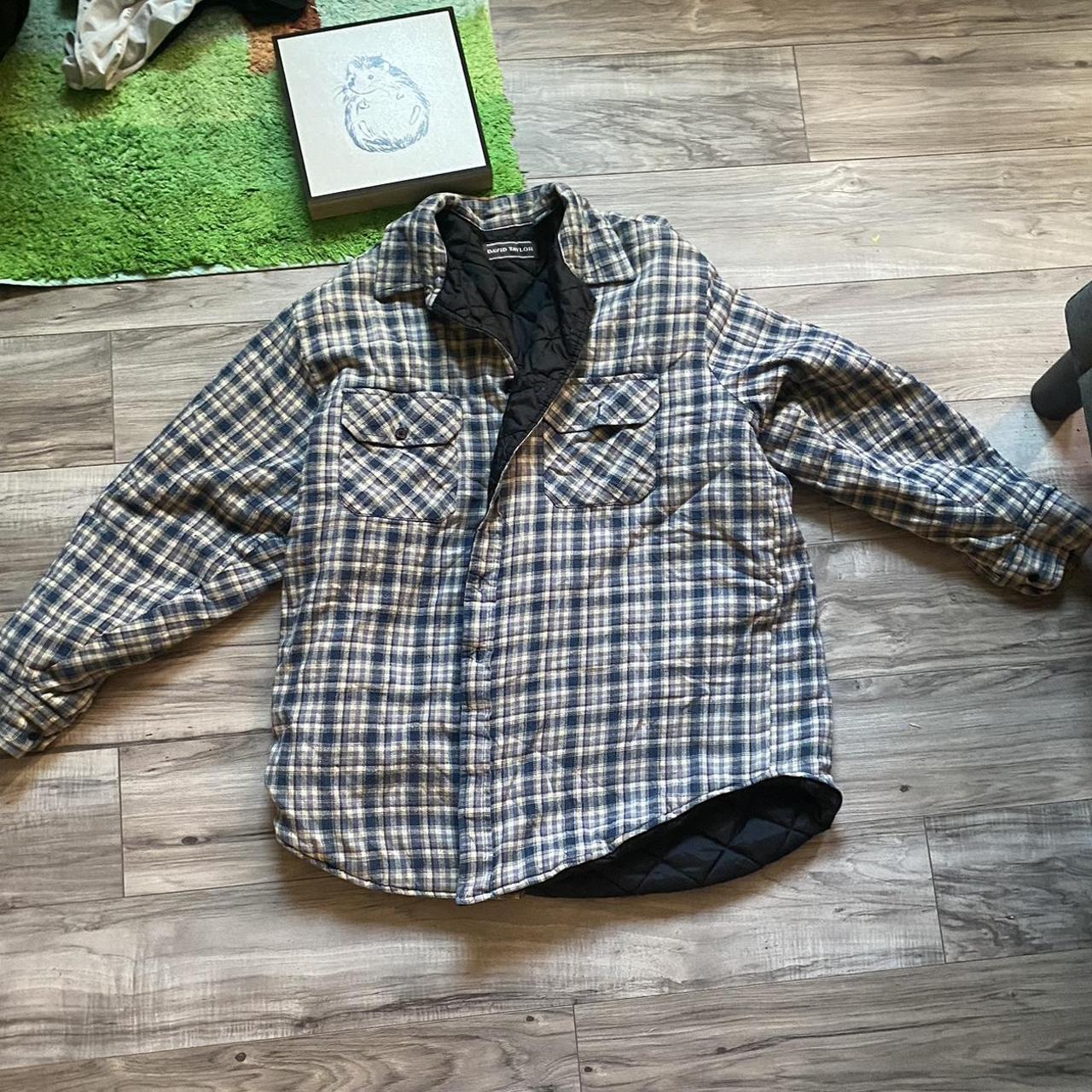 warm flannel jacket