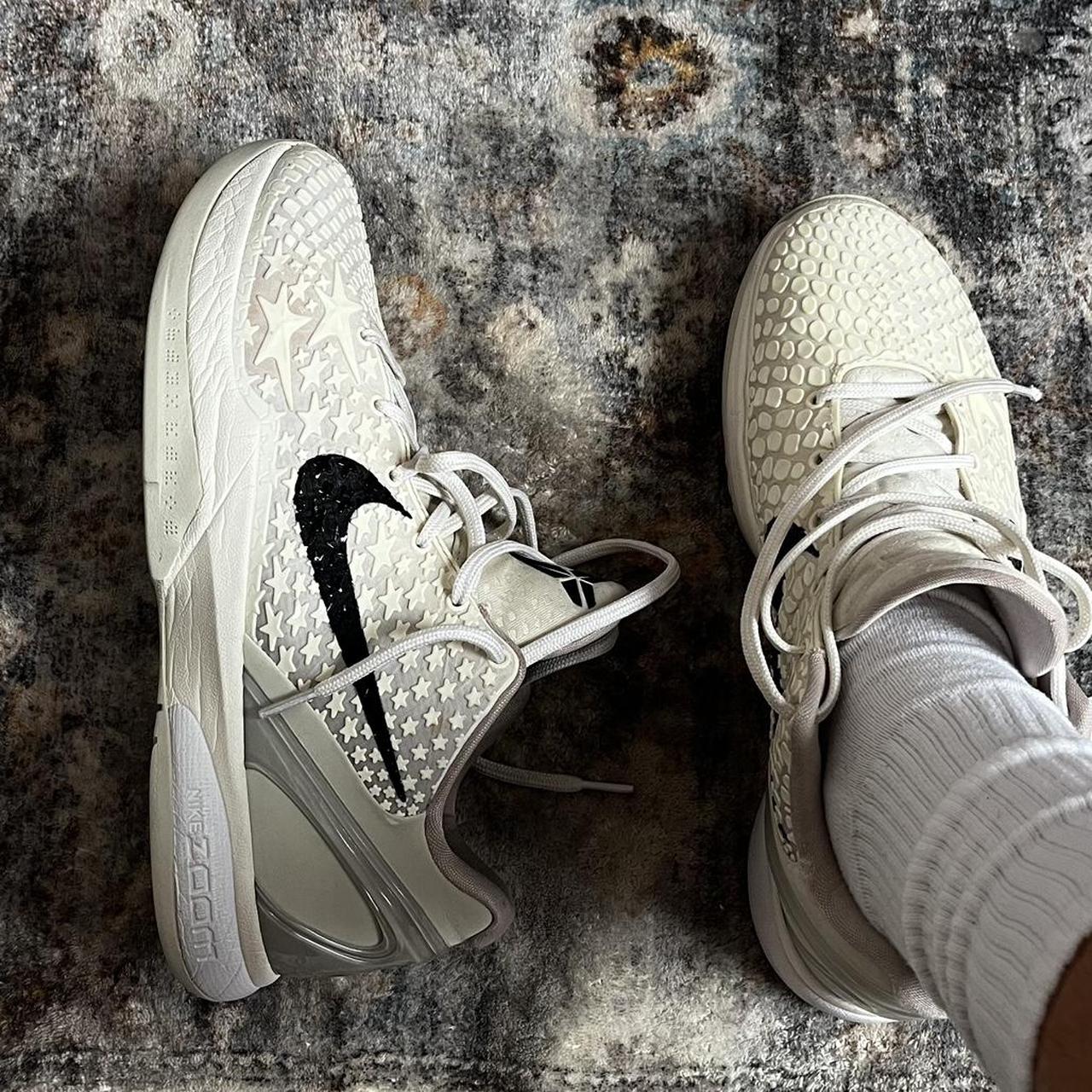 Nike Men's Sneakers - White/Cream - US 11 – Nike … - image 1