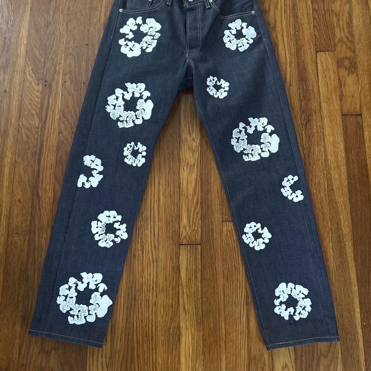 Denim Tears Cotton Wreath Jeans “Selvedge” , Size...