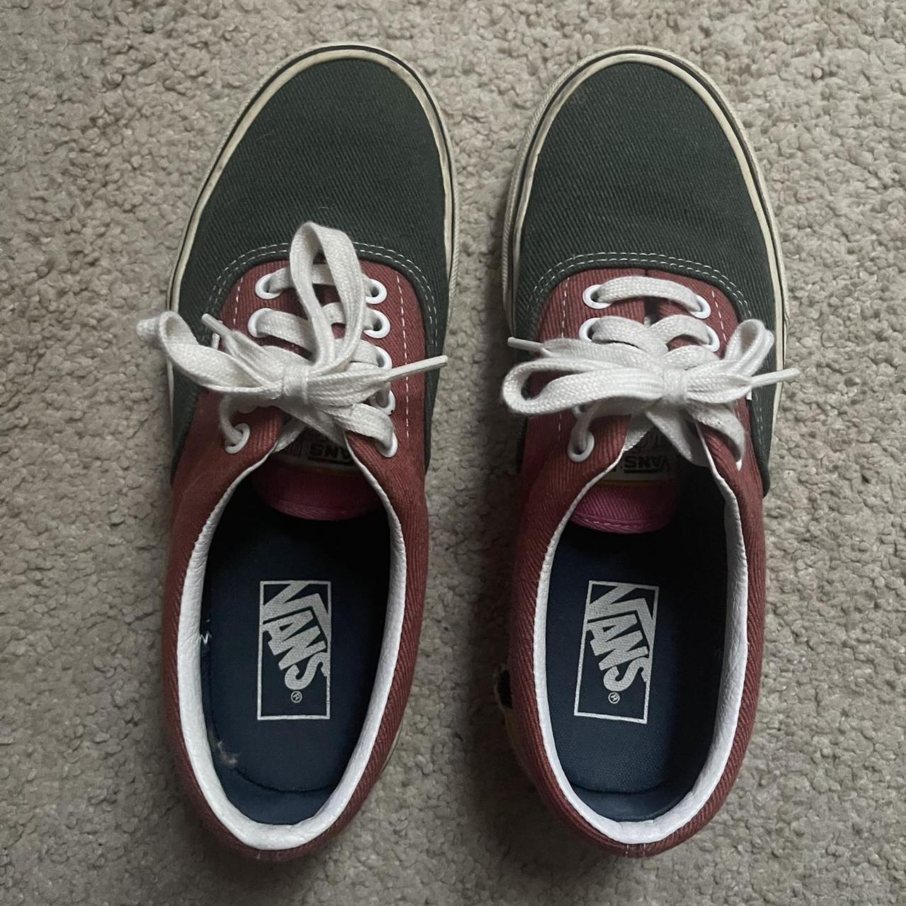 Multi colored vans clearance mens