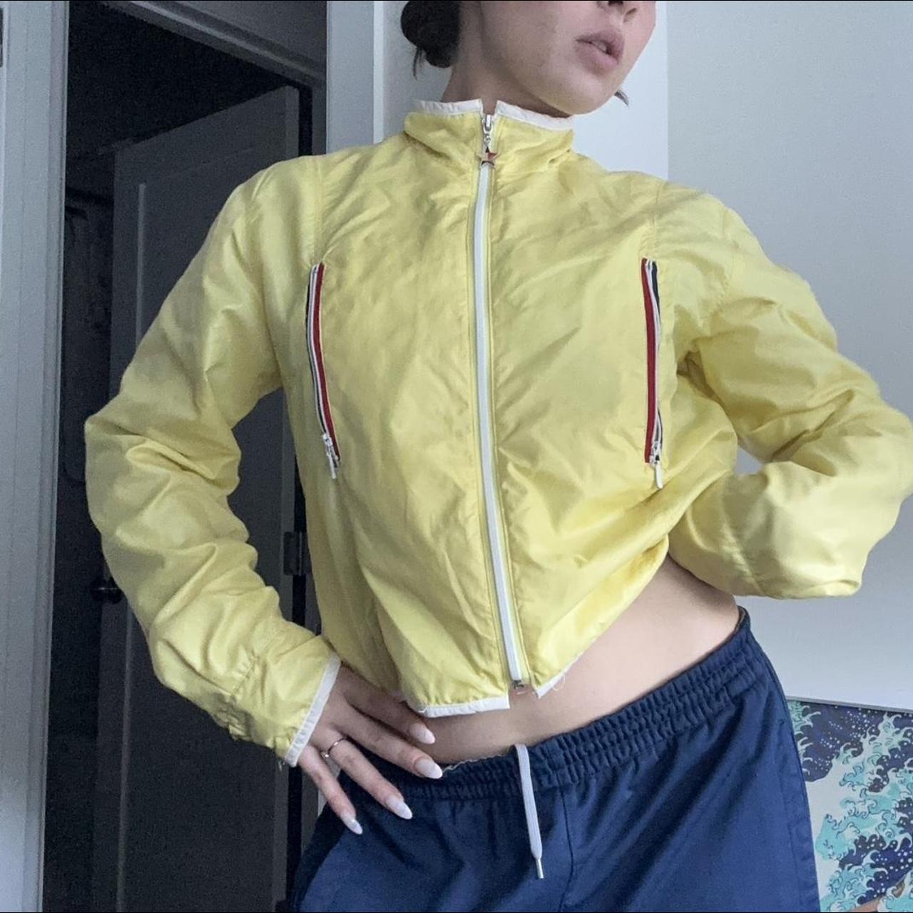 Tommy hilfiger best sale womens yellow jacket