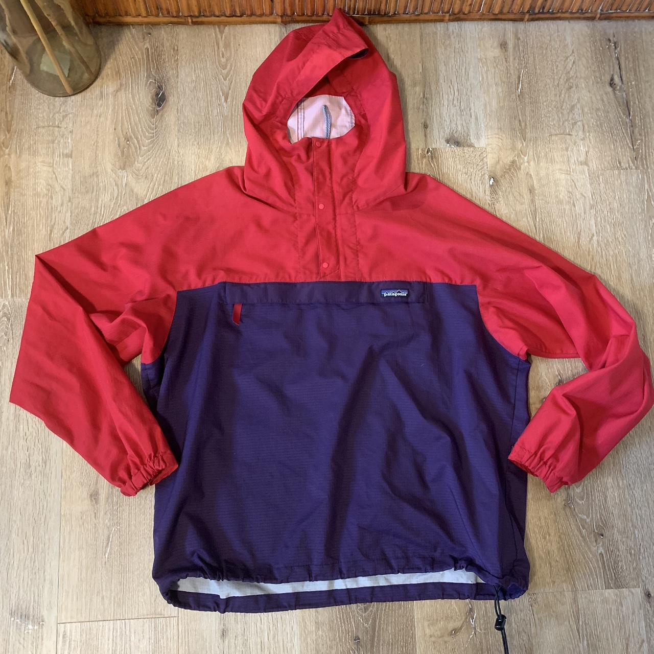 Patagonia Men's Purple and Red Jacket | Depop