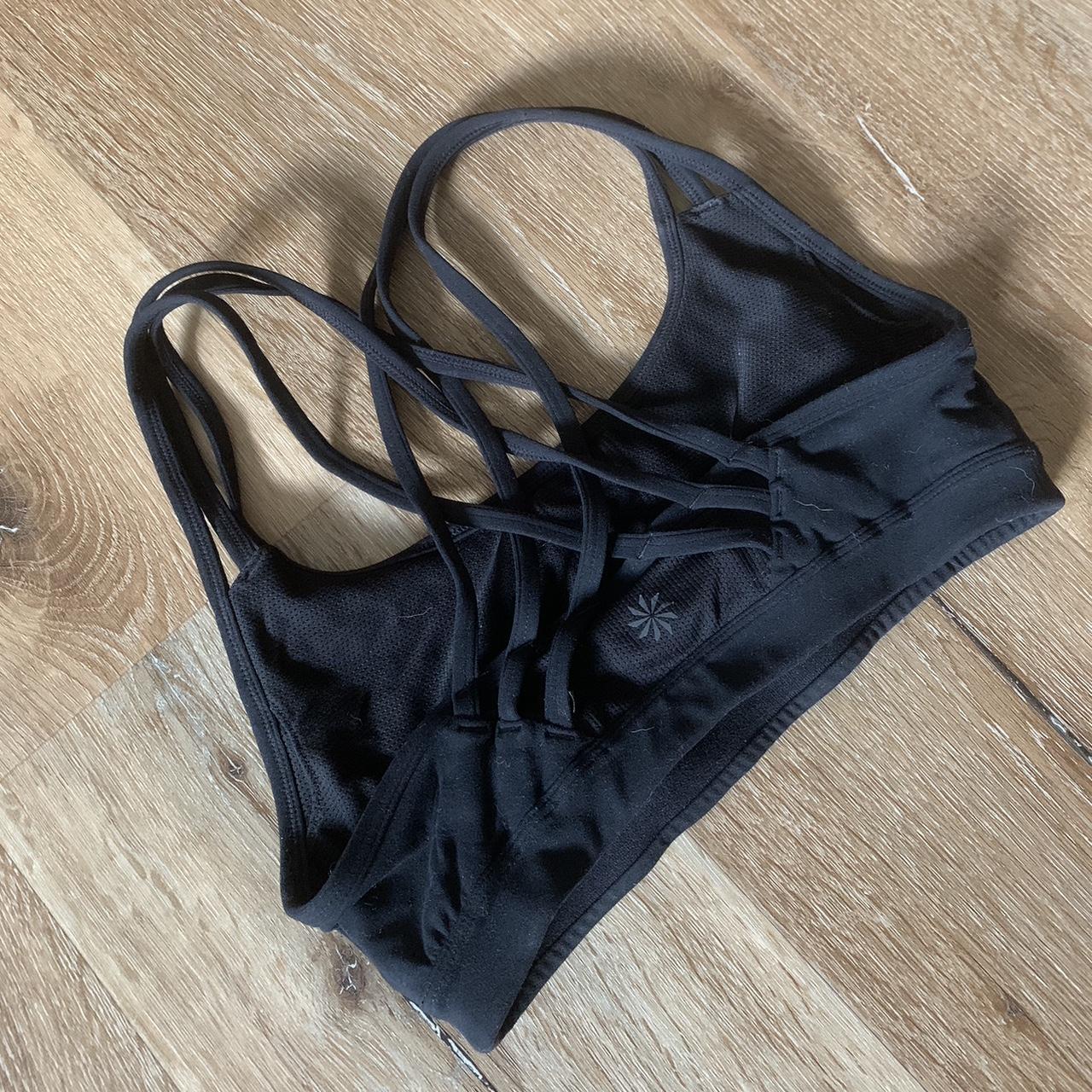 Athleta Women's Black Bra | Depop