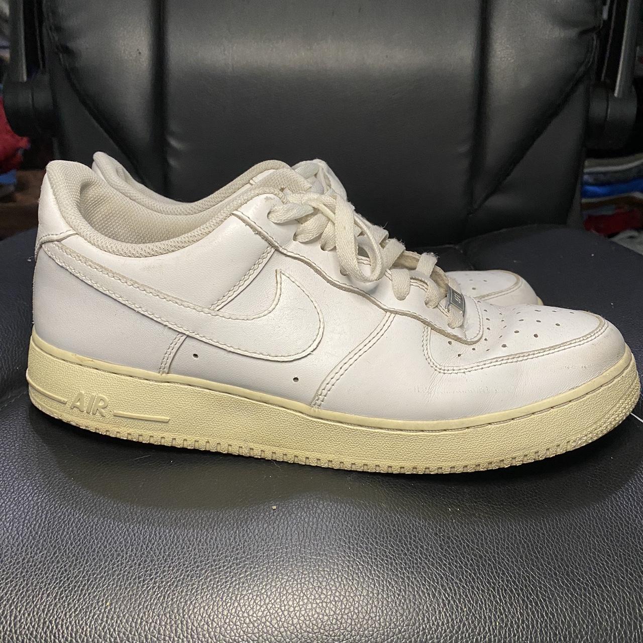 Nike Air Force 1 original from 2001. Size 9 with - Depop