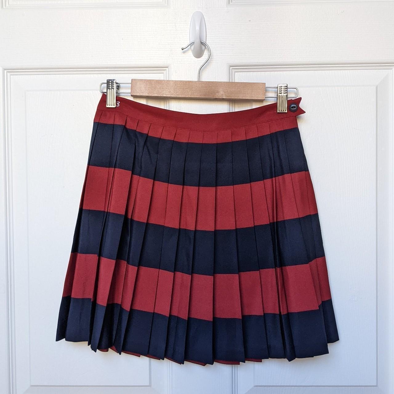 Lacoste Live Women's Red and Navy Skirt