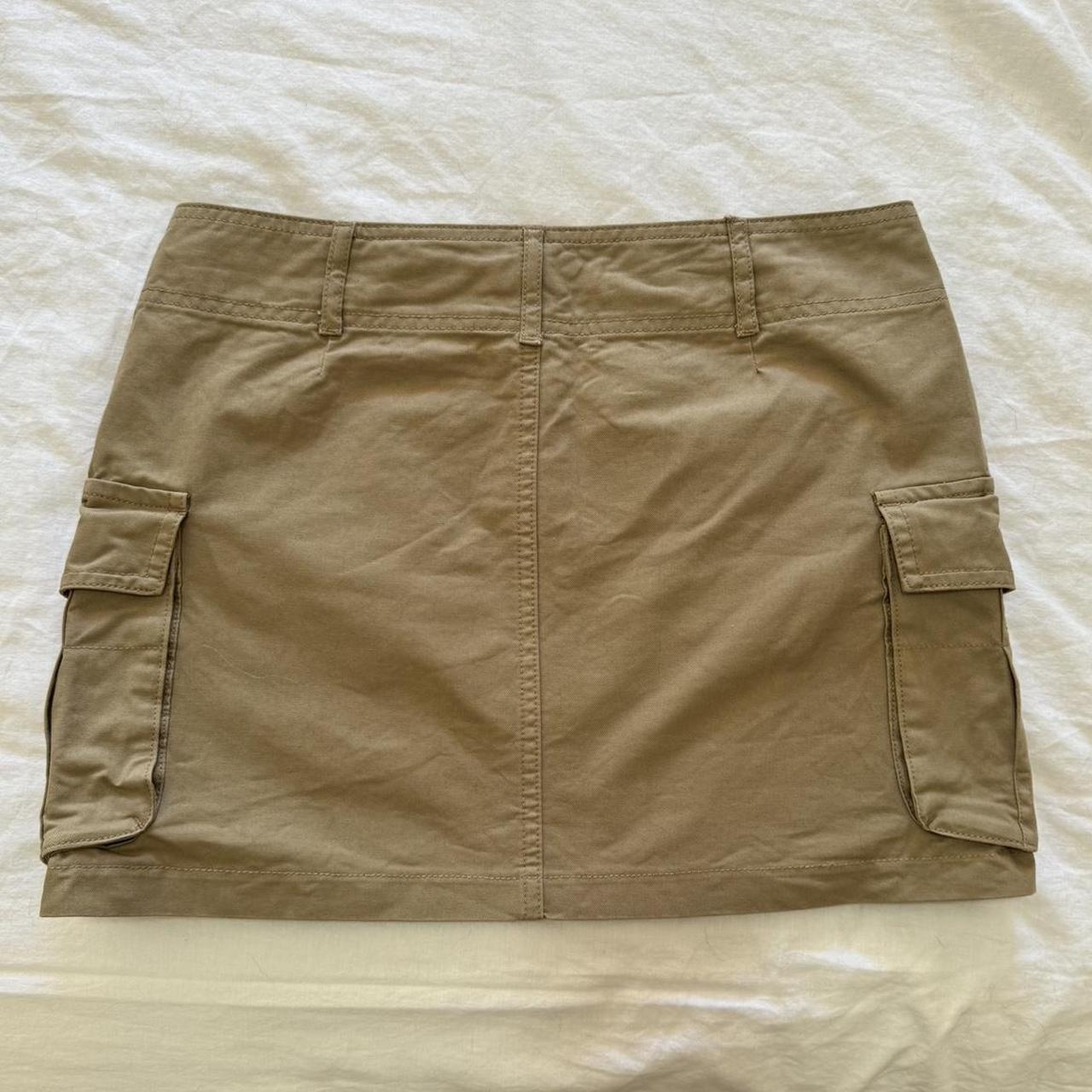 mini cargo skirt - brandy melville • pocket details... - Depop